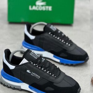 LACOSTE calzado negra azul