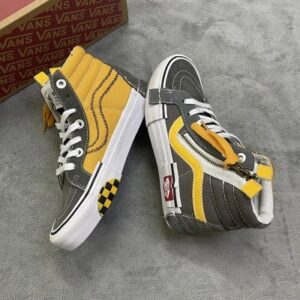 Zapatillas altas Vans Sk8Hi Reissue en gris y amarillo