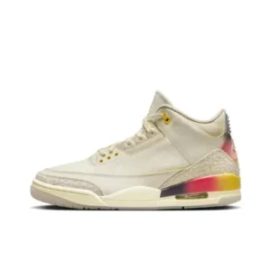 Zapatillas de baloncesto unisex de ocio y deporte AJ3 Pure Original Feng Piao, cemento blanco, azul Carolina, Jos 34, J. BALVIN
