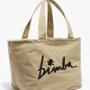 Bolso tote de tela bordado para mujer BIMBA Y LOLA