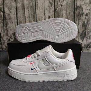 Air Force 1 AF1 blanca naranja azul doble swoosh Miami
