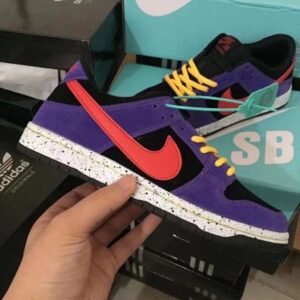 Nike Dunk SB negro púrpura escorpión Leilani unisex