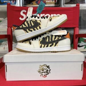 Air Jordan AJ1 Low, estampado de tigre, edició limitada