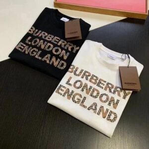 amiseta de manga corta para primavera y verano, modelo unisex de la marca BURBERRY